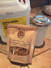 marinade spice and vinegar