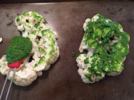 cauliflower and parsley pesto
