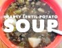 Lentil-potato soup