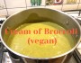 Cream of brocoli&nbsp;(vegan)